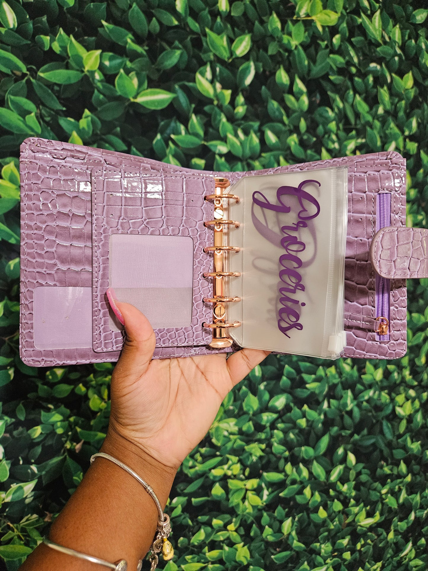 Cash Me Out | Luxe Wallet - Soft Girl Purple