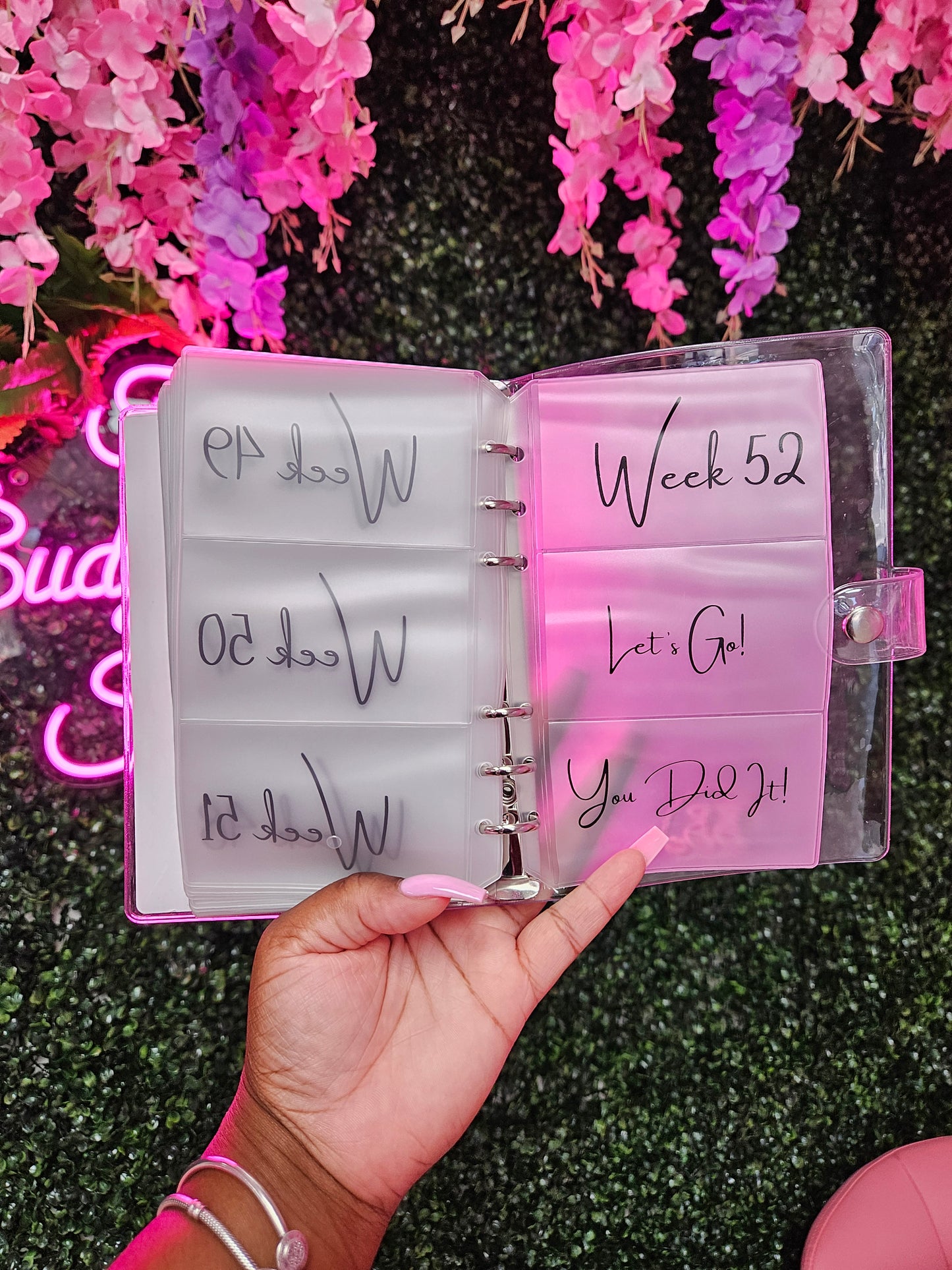 In My Bag Era: 52 Week Saving Challenge - $1,378 Savings Binder