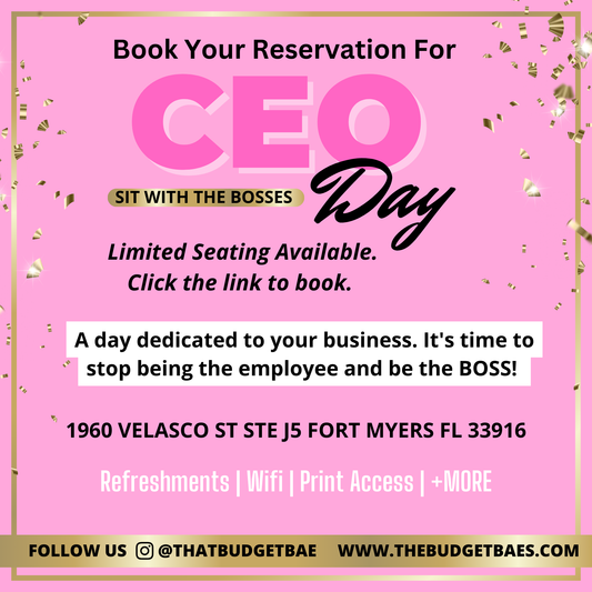 CEO DAY RESERVATION