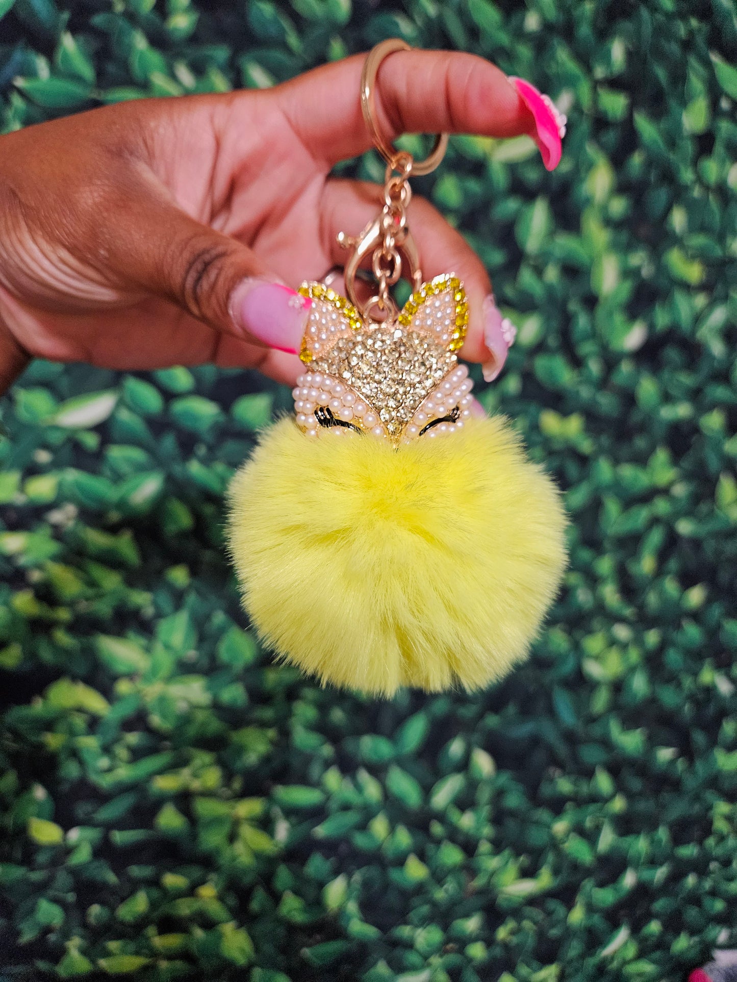 Foxy Bae Charms - Yellow Diamond